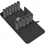 Wera 8790 C Impaktor Deep Set 1, 11 pieces, socket wrench (black, 1/ 2"