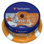 Verbatim DVD-R 4.7GB Printable Cake Box 25