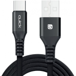 Quick QB-141 Braided USB / USB-С 1.5m