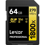 Lexar SDXC 64GB Class 10 R280/ W210