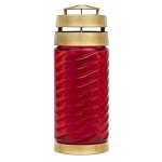 Bolsius Candle red 24cm