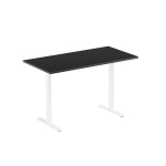 Up Up Height-adjustable desk Bjorn Black/ White