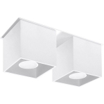 Sollux Lighting Quad 2 SL.0065 2x40W GU10 White