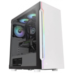 Thermaltake H200 TG Snow RGB White