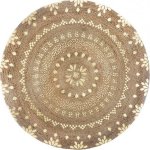 ATMOSPHERA Atmosphera Round jute rug 115 cm