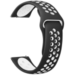 Beline Sport Silicone Strap 22mm Black/ White