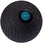 Avento Medicine Ball 6kg 23cm Black/ Blue