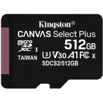 Kingston 512GB micro SDXC Canvas Select Plus SDCS2/ 512GB