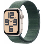 Apple Watch SE (2024) 44mm Starlight/ Lake Green Loop