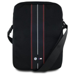 BMW Nylon Red Stripe 10" Black