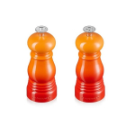 LE CREUSET Salt and pepper mill set 11cm Orange