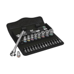 Wera Wera 8100 SA 10 Zyklop Metal Ratchet Set -&nbsp;Push-through square, 1/ 4 d