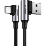 Ugreen US176 USB to USB-C 3A 0.5 m Black