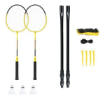 NILS Extreme Nils Extreme NRZ262 ALUMINIUM / BADMINTON SET 2 RACKS + 3 LO.