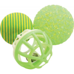 ZOLUX Zolux Cat Toys 3 balls various 4 cm