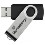 MediaRange 128GB MR913 USB 2.0 Black/ Silver