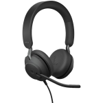 Jabra Evolve2 40 SE MS Duo USB-C Black