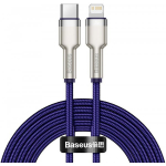 Baseus Cafule Series Metal Data USB Type C to Lightning 20W 2m Violet