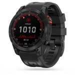 Tech-Protect Silicone IconBand Strap for Garmin Fenix 5/ 6/ 6 PRO/ 7 Black