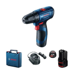 Bosch Bosch GSR 120-LI 12-volt drill/ driver 2 x 2 Ah battery pack (06019G8