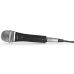 Nedis Unidirectional Dynamic Microphone 5m MPWD50CBK black