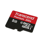 Transcend Micro SDHC 8GB UHS-I 300x TS8GUSDCU1