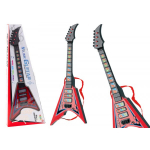 LEAN Toys Electric Guitar For Kids Lights Melodies Red 20888