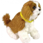 LEAN Toys LeanToys Interactive Dog Cavalier Plush Dog Barking Moves Ogo