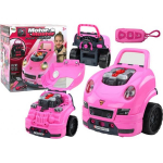 LEAN Toys Workshop Engine Truck Disassembly DIY Kit Pink