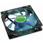 Evolveo 12L1BL fan 120mm, 4 LED