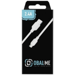 Obal:Me Simple USB-A to USB-C 1m White