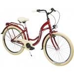 Azimut Vintage 26" 3-speed 2025 Burgund/ Cream Shiny