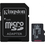 Kingston Industrial Micro SDHC 64GB Class 10 + SD Adapter