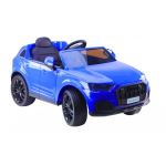 Lean Cars Audi Q7 Blue Painted Battery Car