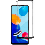 Fusion Accessories "Full Glue 5D Tempered Glass Xiaomi Redmi Note 11/ Note 11S" Black