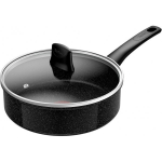 Tefal Intens&reg;Ceram frying pan with glass lid 24 cm/ 3.2 L,