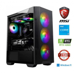 MDATA GAMING Core i5-12400F 16GB 512GB SSD 1TB HDD RTX 4060 W11Home