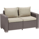 Keter California 2 Seater Sofa Beige