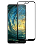 Fusion Accessories "5D Full Glue Tempered Glass Huawei P20 Lite" Black