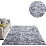 Strado Strado Ombre Shaggy Carpet 80x150 OmbreSilver (Light Gray)