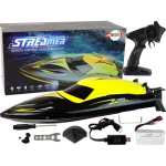 LEAN Toys Motorboat R/ C 2.4G Yellow 35 KM/ H