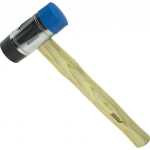 Dedra Dedra Sheet metal hammer 45mm, PU/ Nylon face, hickory handle