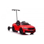 Lean Cars BMW M5 with platform for parent, Red