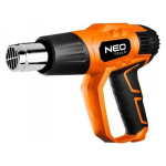 NEO Heat gun 2000W, I: 50oC, II: 70-600oC,case, display