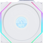 Lian Li UNI FAN TL Wireless LCD Fan ARGB PWM white