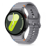 Tech-Protect Galaxy Watch 4/ 5/ 5 Pro/ 6/ 7/ FE Silicone Sport Band Crayon Grey