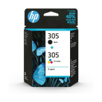 HP No. 305 Multipack Black/ TriColor 6ZD17AE