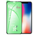 Fusion Accessories "Clear Ceramic Glass Full with Frame iPhone 13 Pro Max" Black