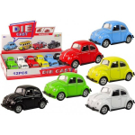 LEAN Toys Spring Spring With Friction Drive Beetle Passenger Car 6 Colors