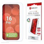 Displex Real Glass+ Case iPhone 16 Pro Max, 2D-Glass